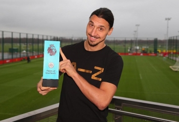 Tin tức MU 13/1: Ibra giật giải; Conte vượt Mourinho lập kỷ lục 