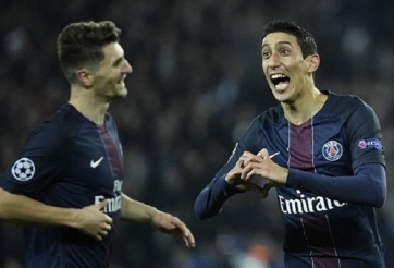 Di Maria tỏa sáng, PSG vùi dập Barca không thương tiếc