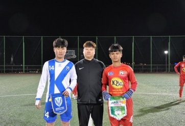 U17 HAGL JMG tiếp tục thắng trận thứ 2 trên đất Hàn Quốc