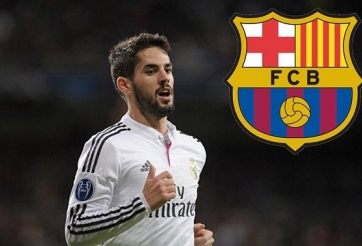 Barca thưởng 22 triệu đôla để Isco không gia hạn với Real