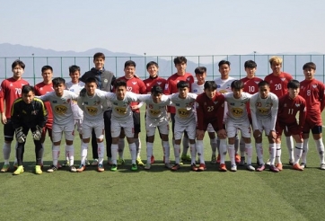 U17 HAGL kết thúc chuyến du đấu Hàn Quốc bằng 1 trận thua