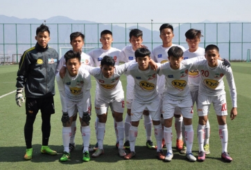 Kết quả U19 HAGL 0-0 U19 Gwangju: Đáng tiếc