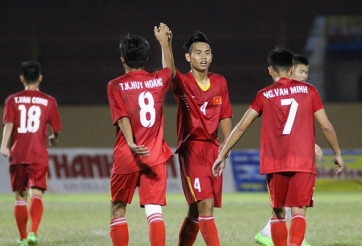 U19 Việt Nam đánh bại U19 HAGL trong trận cầu có 2 thẻ đỏ