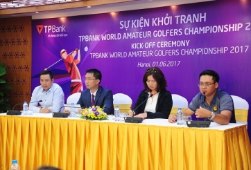 Khởi tranh Giải TPBank World Amateur Golfers Championship