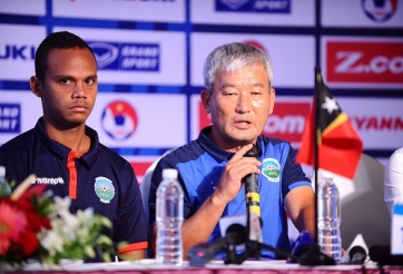 Hòa Hàn Quốc, HLV U22 Đông Timor lớn tiếng nói về U22 VN