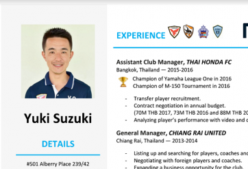 Chuyên gia Nhật Bản ứng tuyển vào CLB HAGL