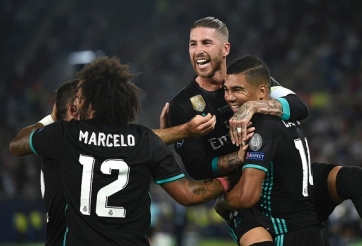 Real đánh bại MU để giành siêu cúp châu Âu