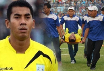Thủ môn Indonesia chết vì va chạm giữa trận