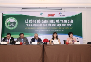 Kết thúc cuộc bình chọn sân golf tốt nhất Việt Nam 2017