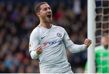 Hazard ghi cú đúp, Chelsea hủy diệt West Brom