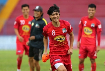 Tuấn Anh tập sung sước trước trận Hải Phòng vs HAGL