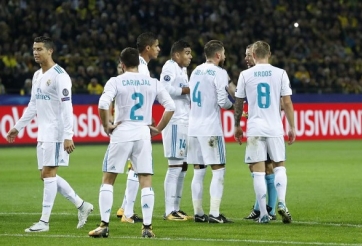 Trụ cột Real bị cấm đá lượt đi vòng 1/8 vì tẩy thẻ