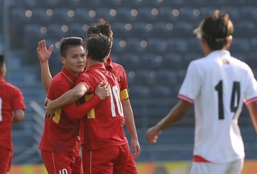 Quang Hải, Công Phượng tỏa sáng, U23 VN hạ U23 Myanmar