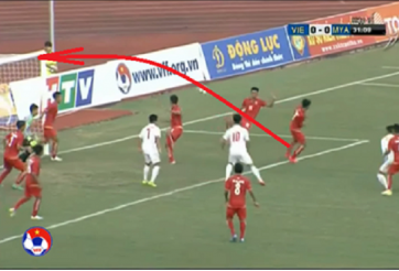 U19 Việt Nam tấn công dồn dập, bóng dội cột U21 Myanmar