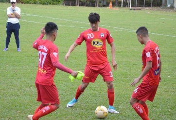 Bất ngờ với buổi tập đầu của Tuấn Anh và tân binh Hàn Quốc