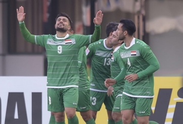 U23 Iraq xây chắc ngôi đầu sau trận thắng U23 Jordan