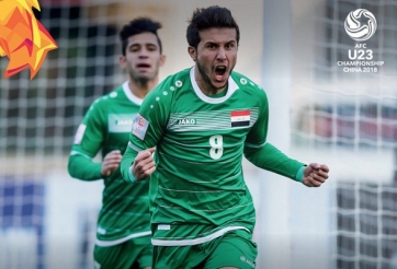 U23 Iraq có lợi thế trước cuộc đối đầu với U23 Việt Nam