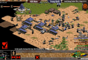 Kết quả: Giao hữu AOE Việt Trung ngày thứ nhất 