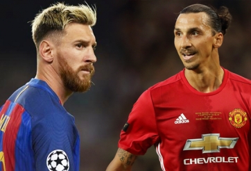 Ibrahimovic trước cơ hội vượt mặt Lionel Messi