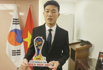 Xuân Trường chúc U20 Việt Nam thành công tại World Cup