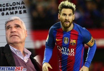 Giám đốc Barca bị sa thải bởi bình luận về Messi
