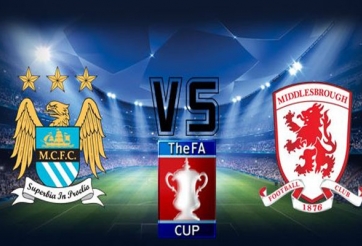 Nhận định trận đấu Middlesbrough vs Man City - 19h15, 11/3