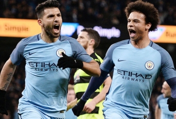 Aguero lập công, Man City nhẹ nhàng đả bại Middlesbrough