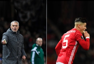 Vì sao HLV Mourinho bóc chuối cho Rojo?