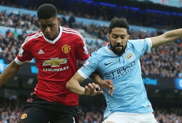 Lịch thi đấu bù Ngoại hạng Anh ngày 27-28/4:Derby Manchester