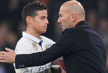 HLV Zidane chính thức nói về thông tin James tới M.U
