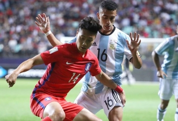 Tiền đạo U20 Hàn Quốc ăn mừng khiến Maradona bẽ mặt