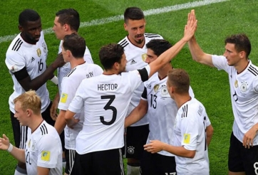 Kết quả bóng đá: Nhọc nhằn đánh bại Úc, Đức có 3 điểm