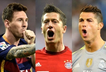 Bóng đá TBN 24/7: CR7 tự tin chỉ 4 đối thủ đua QBV2017