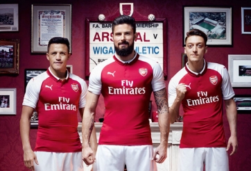 Lịch thi đấu Ngoại hạng Anh của Arsenal mùa giải 2017/18