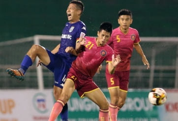 Đội hình tiêu biểu vòng 18 V-League: Song tấu U22 Việt Nam