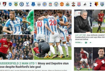 MU thua sốc:Báo chí an ủi Mourinho, mắng ‘Người băng’ xối xả