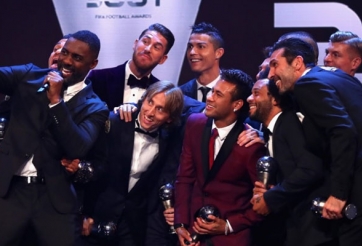 Đội hình xuất sắc nhất FIFA 2017: Phủ bóng Real Madrid