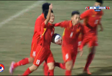 Vừa vào sân, Văn Toàn lập tức ghi bàn cho U23 Việt Nam