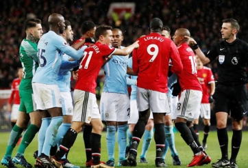 LĐBĐ Anh chính thức ra phán quyết vụ ẩu đả giữa MU và Man City
