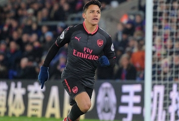 Sanchez lập cú đúp, Arsenal dễ dàng hạ Crystal Palace