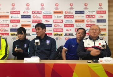 Suýt gây sốc trước U23 Hàn Quốc, HLV Park Hang Seo nói  gì?