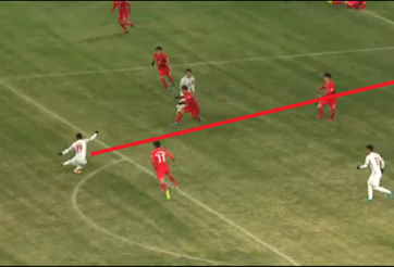 Quang Hải dứt điểm đẳng cấp khiến thủ môn U23 Hàn Quốc bó tay