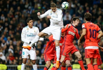 Ronaldo lập hattrick, Real thắng đậm Sociedad