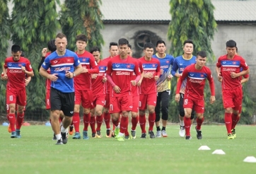 ĐT Việt Nam chỉ có 3 ngày tập trước trận gặp Jordan