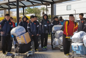 U16 Việt Nam đặt chân tới Nhật Bản, sẵn sàng cho giải Quốc tế