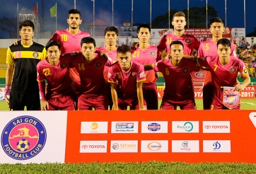Đội hình, danh sách cầu thủ CLB SÀI GÒN mùa giải 2018