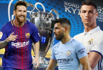 Kết quả bốc thăm tứ kết C1: Derby nước Anh, Real gặp Juve