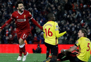 Liverpool trút cơn giận lên Watford, giành trọn 3 điểm