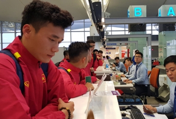 ĐT Việt Nam đã có mặt tại Jordan sau cuộc ‘hành xác’