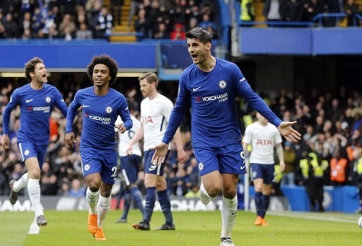 Morata tỏa sáng, Chelsea vẫn thua ‘muối mặt’ Tottenham
